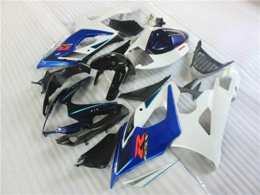 GSXR 1000 K5 05-06 Verkleidungen - Schwarz Blau Weiß