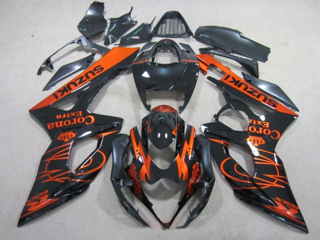 GSXR 1000 K5 05-06 Verkleidungen - Schwarz Orange Corona Extra GSXR 1000 K5 05-06 Verkleidungen - Schwarz Orange Corona Extra