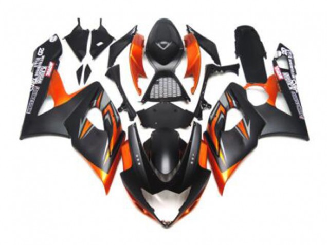 GSXR 1000 K5 05-06 Verkleidungen - Schwarz Orange GSXR 1000 K5 05-06 Verkleidungen - Schwarz Orange