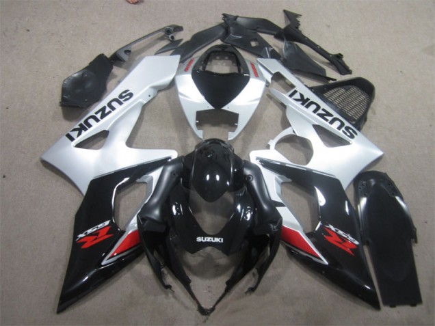 GSXR 1000 K5 05-06 Verkleidungen - Schwarz Weiß GSXR 1000 K5 05-06 Verkleidungen - Schwarz Weiß