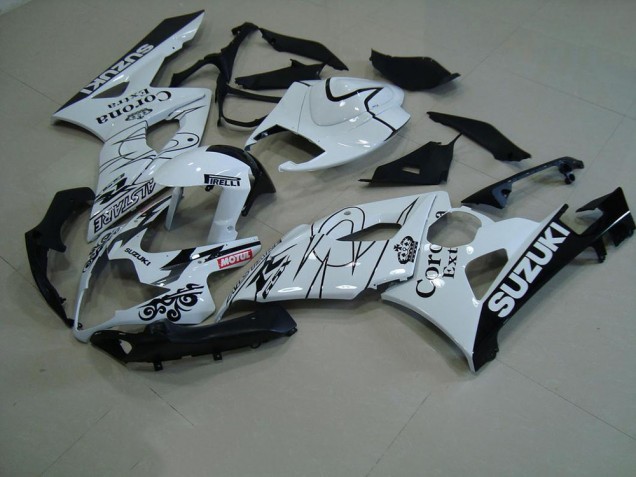 GSXR 1000 K5 05-06 Verkleidungen - Weiß Corona GSXR 1000 K5 05-06 Verkleidungen - Weiß Corona