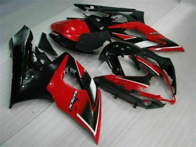 GSXR 1000 K5 05-06 VollVerkleidungen & Plastik - Rot Schwarz GSXR 1000 K5 05-06 VollVerkleidungen & Plastik - Rot Schwarz