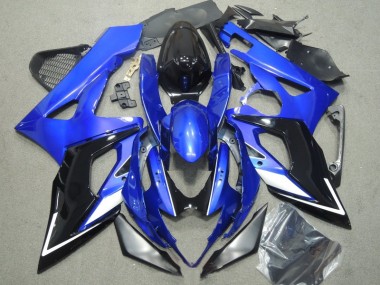 GSXR 1000 K5 05-06 Vollverkleidung - Blau Schwarz