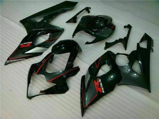 GSXR 1000 K5 05-06 Vollverkleidung - Schwarz GSXR 1000 K5 05-06 Vollverkleidung - Schwarz