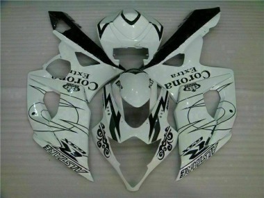 GSXR 1000 K5 05-06 Vollverkleidung - Weiß