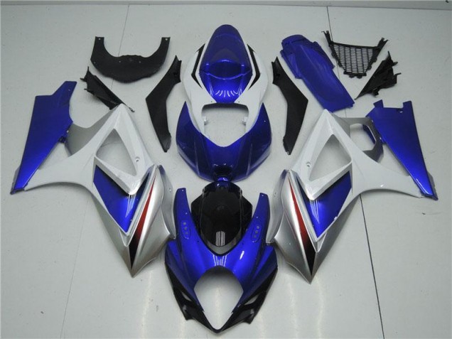 GSXR 1000 K7 07-08 Verkleidung - Blau Weiß GSXR 1000 K7 07-08 Verkleidung - Blau Weiß