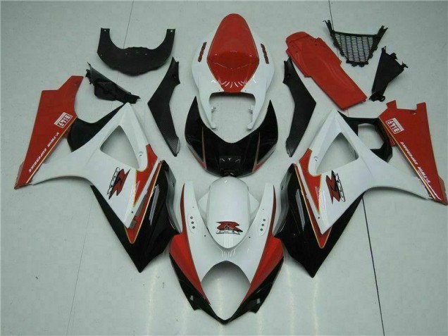 GSXR 1000 K7 07-08 Verkleidung - Rot Weiß GSXR 1000 K7 07-08 Verkleidung - Rot Weiß