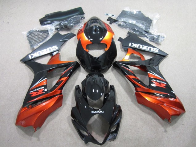 GSXR 1000 K7 07-08 Verkleidung - Schwarz Orange GSXR 1000 K7 07-08 Verkleidung - Schwarz Orange