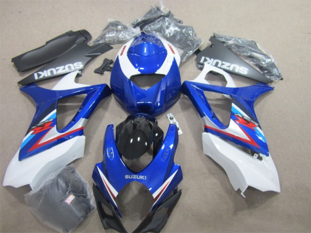 GSXR 1000 K7 07-08 Verkleidungen - Blau Weiß GSXR 1000 K7 07-08 Verkleidungen - Blau Weiß