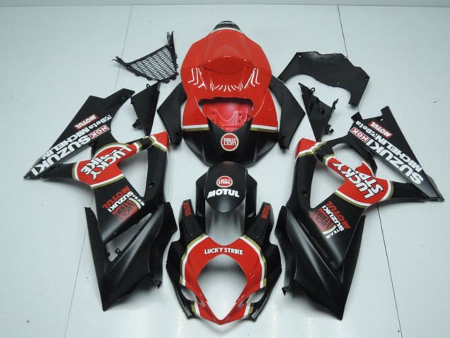 GSXR 1000 K7 07-08 Verkleidungen - Matt Lucky Strike GSXR 1000 K7 07-08 Verkleidungen - Matt Lucky Strike