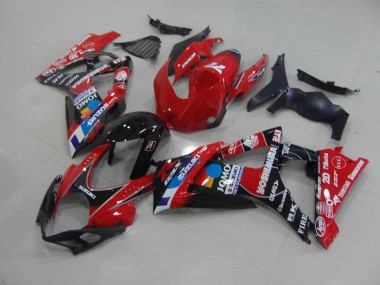 GSXR 1000 K7 07-08 Verkleidungen - Rot