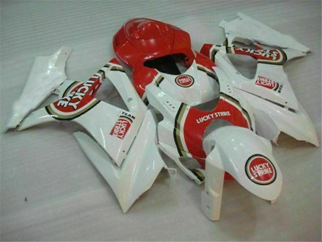 GSXR 1000 K7 07-08 Verkleidungen - Rot Weiß GSXR 1000 K7 07-08 Verkleidungen - Rot Weiß