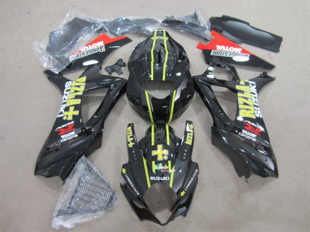 GSXR 1000 K7 07-08 Verkleidungen - Schwarz Gelb Rizla GSXR 1000 K7 07-08 Verkleidungen - Schwarz Gelb Rizla