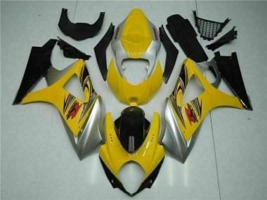 GSXR 1000 K7 07-08 Vollverkleidung - Gelb