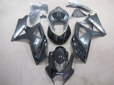 GSXR 1000 K7 07-08 Vollverkleidung - Schwarz