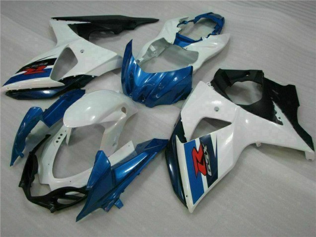 GSXR 1000 K9 09-16 Motorrad Verkleidungen - Blau Weiß GSXR 1000 K9 09-16 Motorrad Verkleidungen - Blau Weiß