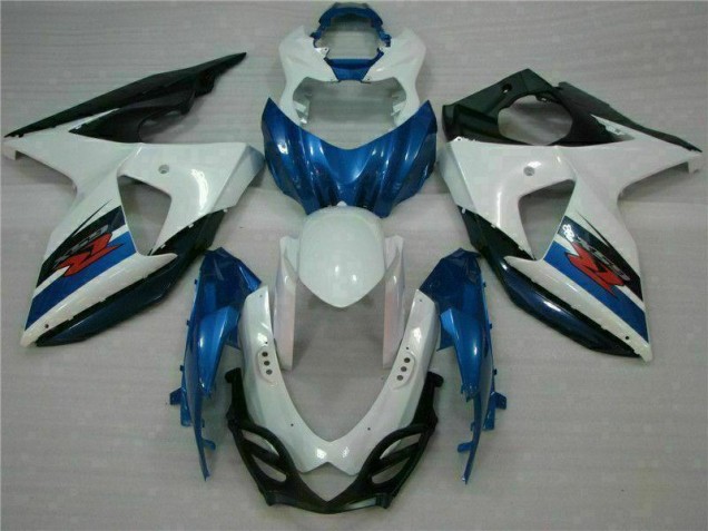 GSXR 1000 K9 09-16 Motorrad Verkleidungen - Blau Weiß GSXR 1000 K9 09-16 Motorrad Verkleidungen - Blau Weiß