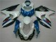 GSXR 1000 K9 09-16 Motorrad Verkleidungen - Blau Weiß GSXR 1000 K9 09-16 Motorrad Verkleidungen - Blau Weiß