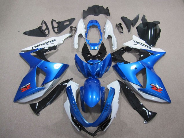 GSXR 1000 K9 09-16 Verkleidung - Blau Weiß GSXR 1000 K9 09-16 Verkleidung - Blau Weiß
