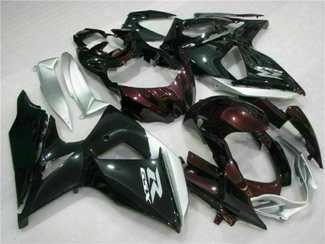 GSXR 1000 K9 09-16 Verkleidung - Braun Schwarz GSXR 1000 K9 09-16 Verkleidung - Braun Schwarz
