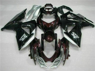 GSXR 1000 K9 09-16 Verkleidung - Braun Schwarz
