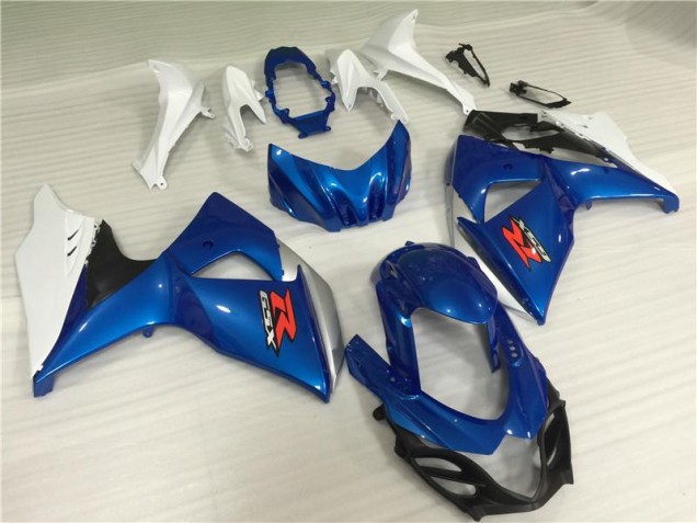 GSXR 1000 K9 09-16 Verkleidung & Plastik - Blau Weiß GSXR 1000 K9 09-16 Verkleidung & Plastik - Blau Weiß