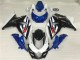 GSXR 1000 K9 09-16 Verkleidung - Weiß Blau Schwarz GSXR 1000 K9 09-16 Verkleidung - Weiß Blau Schwarz