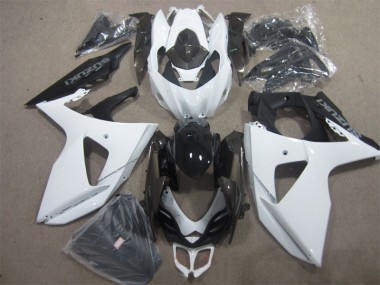 GSXR 1000 K9 09-16 Verkleidung - Weiß Schwarz