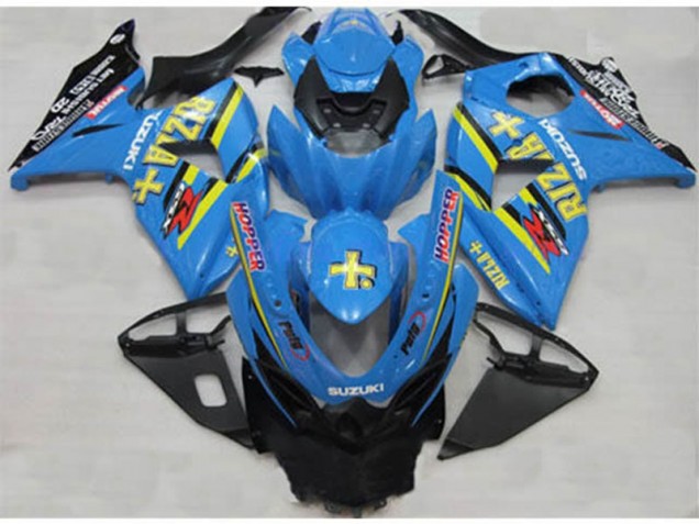 GSXR 1000 K9 09-16 Verkleidungen - Blau Rizla Hopper