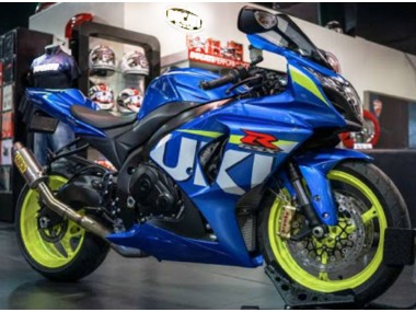 GSXR 1000 K9 09-16 Verkleidungen - Blau Weiß