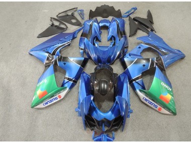 GSXR 1000 K9 09-16 Verkleidungen - BlauGrün JOMO