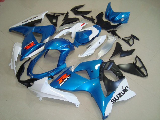 GSXR 1000 K9 09-16 Verkleidungen - Blaur und Weißer OEM Stil GSXR 1000 K9 09-16 Verkleidungen - Blaur und Weißer OEM Stil