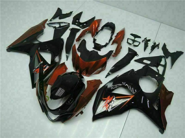 GSXR 1000 K9 09-16 Verkleidungen - Braun Schwarz GSXR 1000 K9 09-16 Verkleidungen - Braun Schwarz