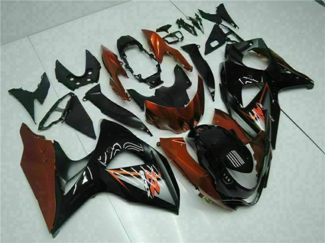 GSXR 1000 K9 09-16 Verkleidungen - Braun Schwarz GSXR 1000 K9 09-16 Verkleidungen - Braun Schwarz