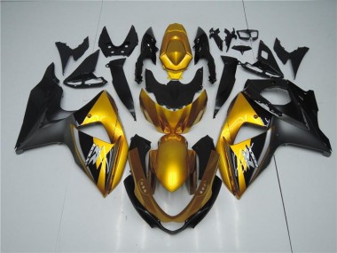 GSXR 1000 K9 09-16 Verkleidungen - Gold Schwarz