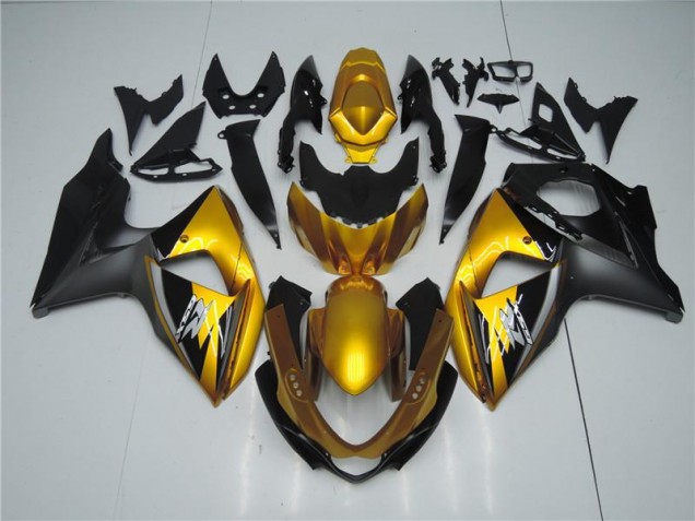 GSXR 1000 K9 09-16 Verkleidungen - Gold Schwarz GSXR 1000 K9 09-16 Verkleidungen - Gold Schwarz