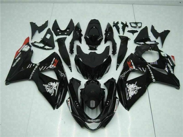 GSXR 1000 K9 09-16 Verkleidungen & Plastik - Schwarz GSXR 1000 K9 09-16 Verkleidungen & Plastik - Schwarz