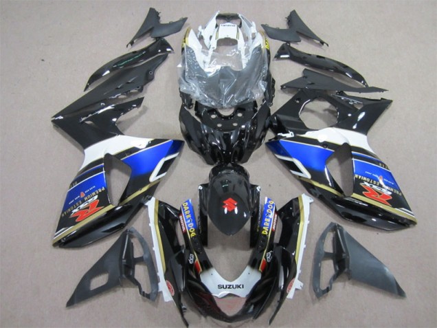 GSXR 1000 K9 09-16 Verkleidungen - Schwarz Blau Dunkel Hund GSXR 1000 K9 09-16 Verkleidungen - Schwarz Blau Dunkel Hund