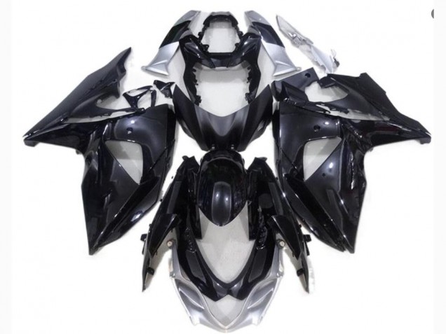 GSXR 1000 K9 09-16 Verkleidungen - Schwarz Silber GSXR 1000 K9 09-16 Verkleidungen - Schwarz Silber