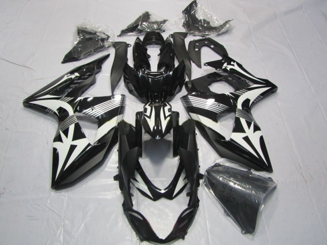GSXR 1000 K9 09-16 Verkleidungen - Schwarz Weiß GSXR 1000 K9 09-16 Verkleidungen - Schwarz Weiß