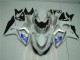 GSXR 1000 K9 09-16 Verkleidungen - Silber Weiß GSXR 1000 K9 09-16 Verkleidungen - Silber Weiß