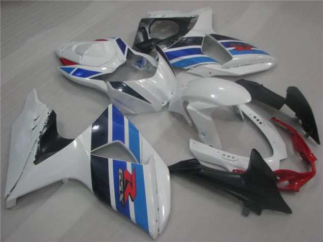 GSXR 1000 K9 09-16 Verkleidungen - Weiß Blau GSXR 1000 K9 09-16 Verkleidungen - Weiß Blau