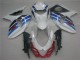 GSXR 1000 K9 09-16 Verkleidungen - Weiß Blau GSXR 1000 K9 09-16 Verkleidungen - Weiß Blau