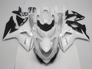 GSXR 1000 K9 09-16 Verkleidungen - Weiß OEM Stil