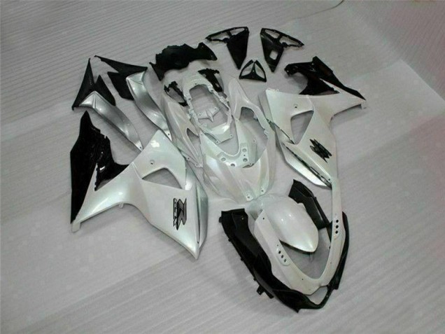 GSXR 1000 K9 09-16 Verkleidungen - Weiß Schwarz GSXR 1000 K9 09-16 Verkleidungen - Weiß Schwarz