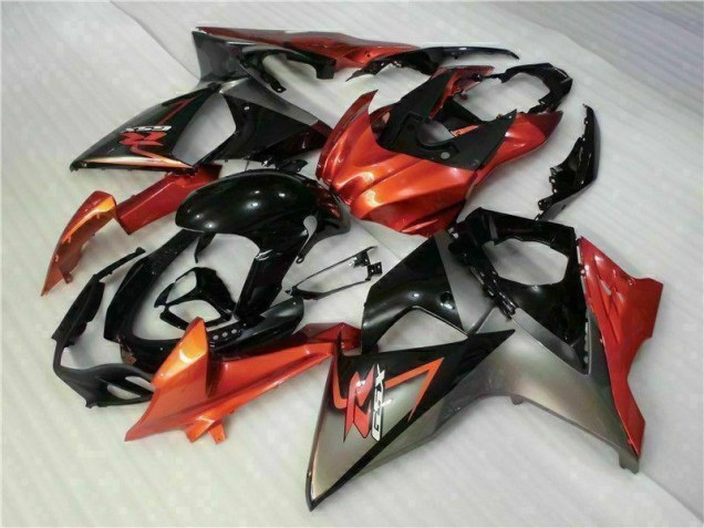 GSXR 1000 K9 09-16 Vollverkleidung - Braun Schwarz GSXR 1000 K9 09-16 Vollverkleidung - Braun Schwarz