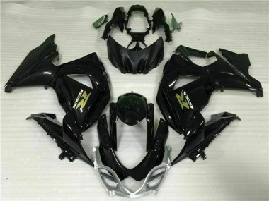GSXR 1000 K9 09-16 Vollverkleidung - Schwarz