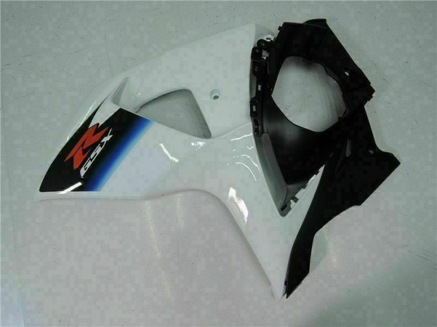 GSXR 1000 K9 09-16 Vollverkleidung - Weiß Schwarz GSXR 1000 K9 09-16 Vollverkleidung - Weiß Schwarz