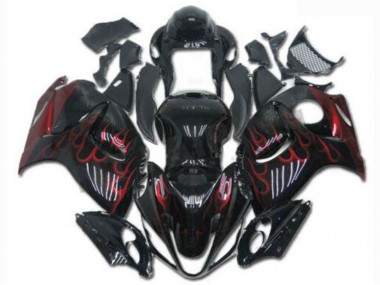 GSXR 1300 Hayabusa 08-19 Verkleidung - Schwarz Rot