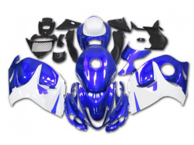 GSXR 1300 Hayabusa 08-19 Verkleidungen - Blau Weiß GSXR 1300 Hayabusa 08-19 Verkleidungen - Blau Weiß